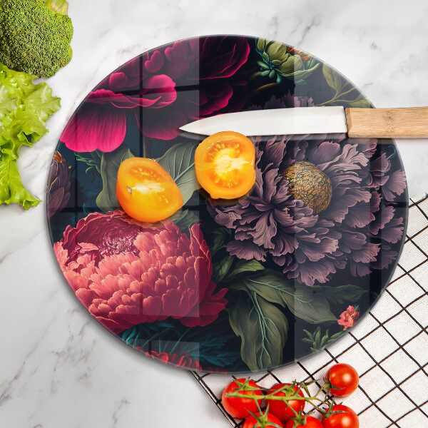 Tagliere in vetro temperato Bellissimi fiori