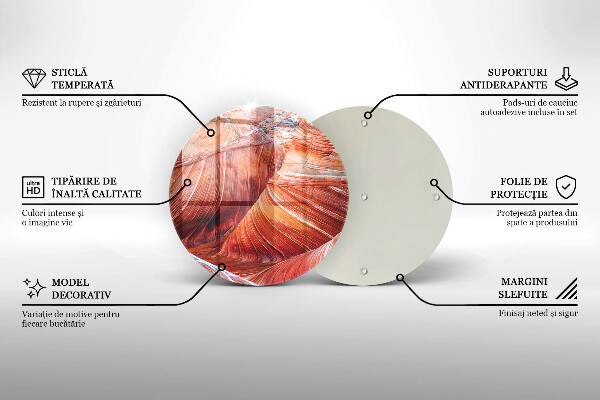 Tagliere in vetro temperato Grand Canyon