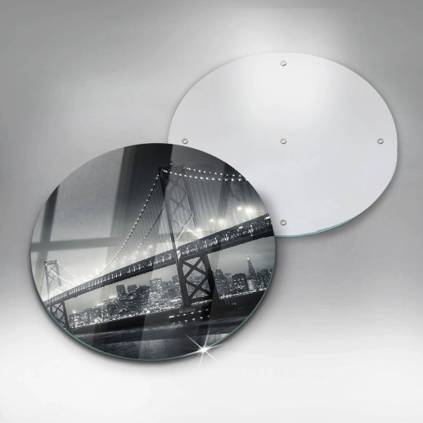 Tagliere in vetro Ponte Benjamin Franklin