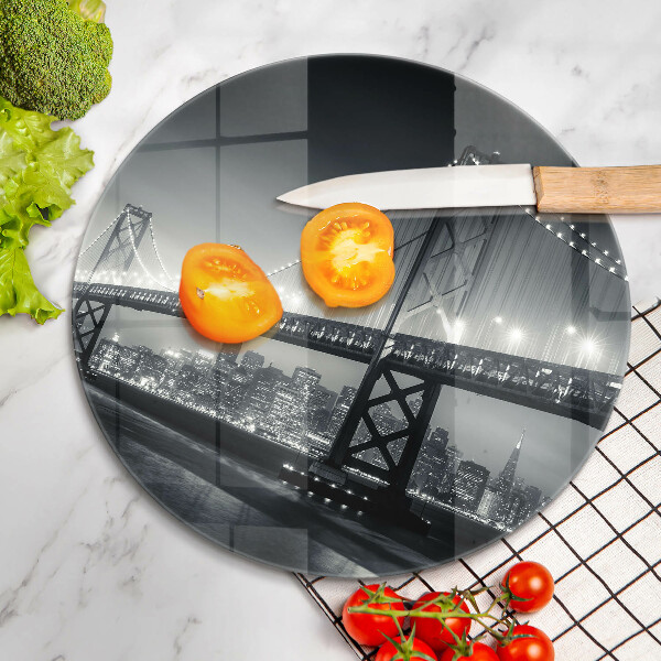 Tagliere in vetro Ponte Benjamin Franklin