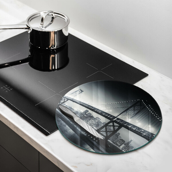 Tagliere in vetro Ponte Benjamin Franklin