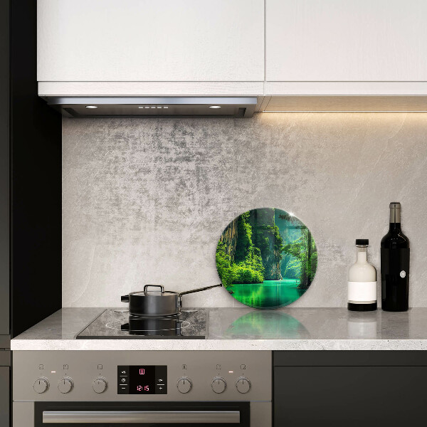 Tagliere in vetro temperato Paesaggio lagunare