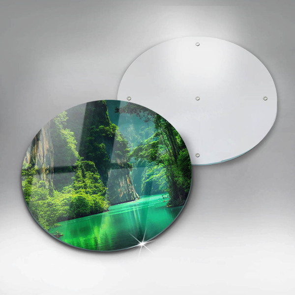 Tagliere in vetro temperato Paesaggio lagunare