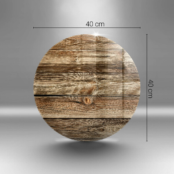 Tagliere in vetro Struttura della plancia di legno