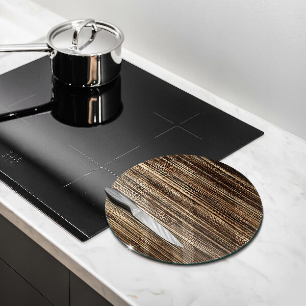 Tagliere in vetro Struttura del legno