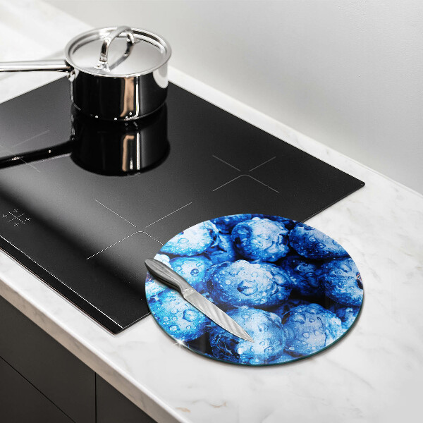 Tagliere in vetro Mirtilli succosi