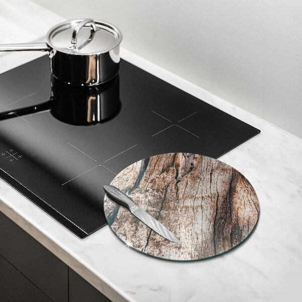 Tagliere in vetro Struttura in legno