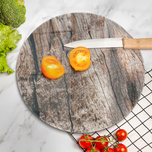 Tagliere in vetro Struttura in legno