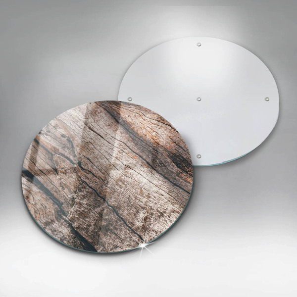 Tagliere in vetro Struttura in legno