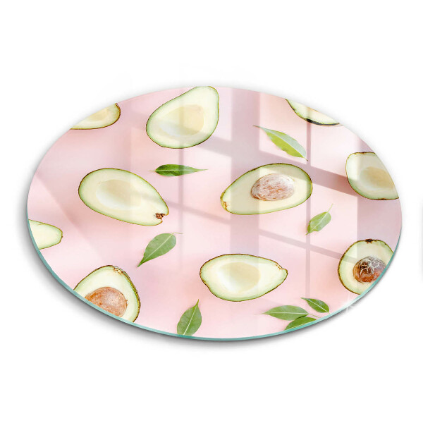 Tagliere in vetro Modello di avocado