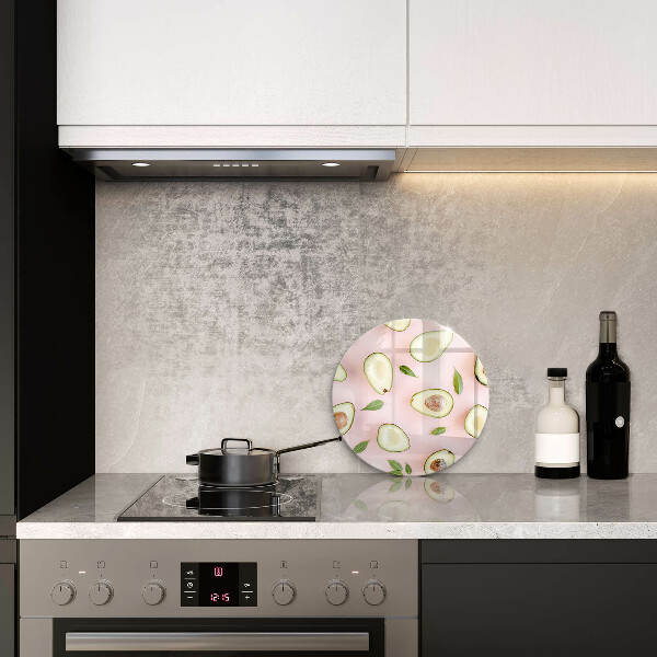 Tagliere in vetro Modello di avocado