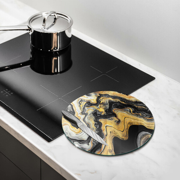 Tagliere in vetro Struttura astratta