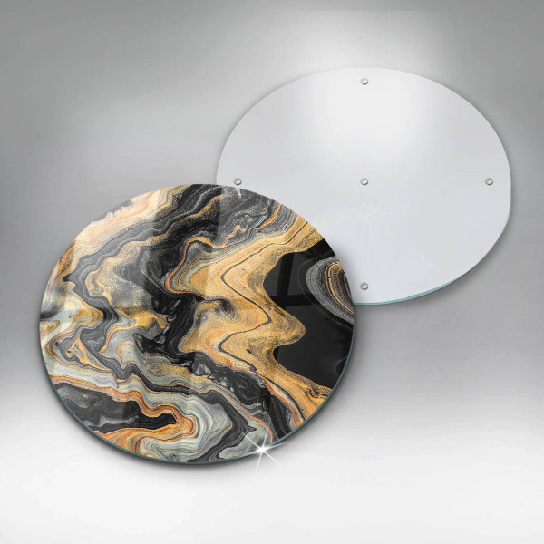 Tagliere in vetro Struttura astratta