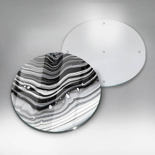 Tagliere in vetro Astrazione dell'inchiostro