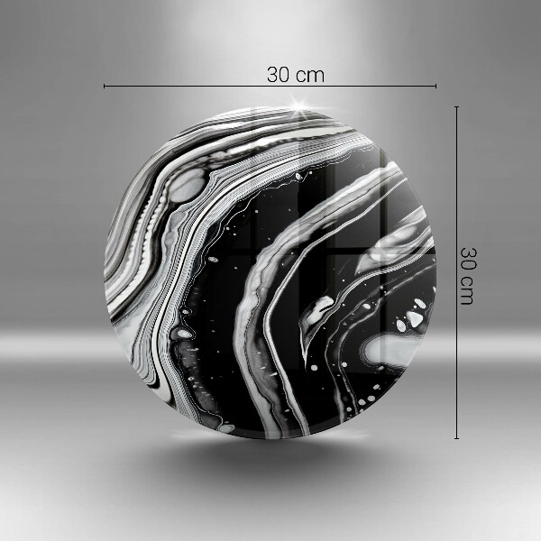 Tagliere in vetro Astrazione dell'inchiostro