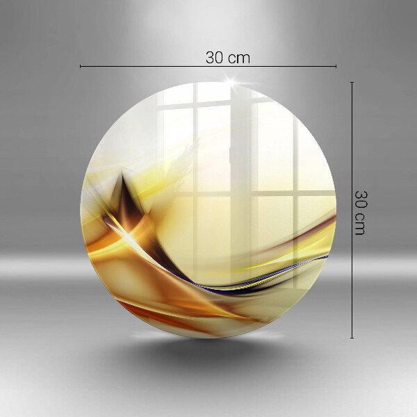 Tagliere in vetro Linee astratte di luce