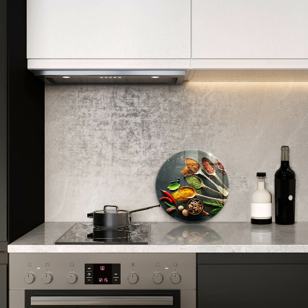 Tagliere in vetro Cucchiai da cucina di spezie