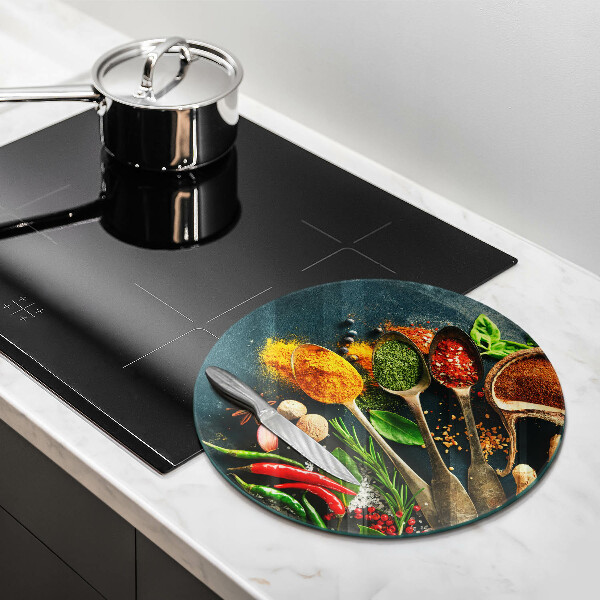 Tagliere in vetro Cucchiai per spezie da cucina