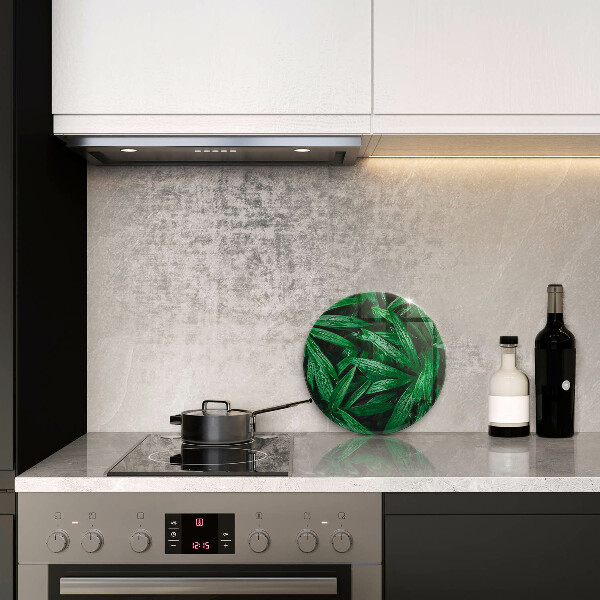 Tagliere in vetro temperato Foglie di piante