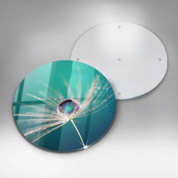 Tagliere in vetro temperato Rugiada su un dente di leone