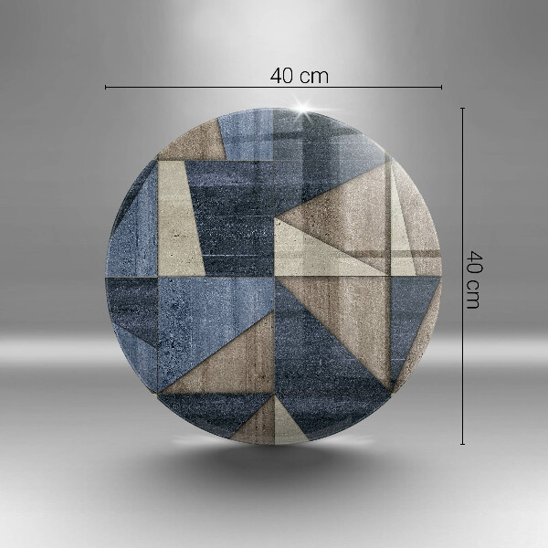 Tagliere in vetro temperato Astrazione geometrica