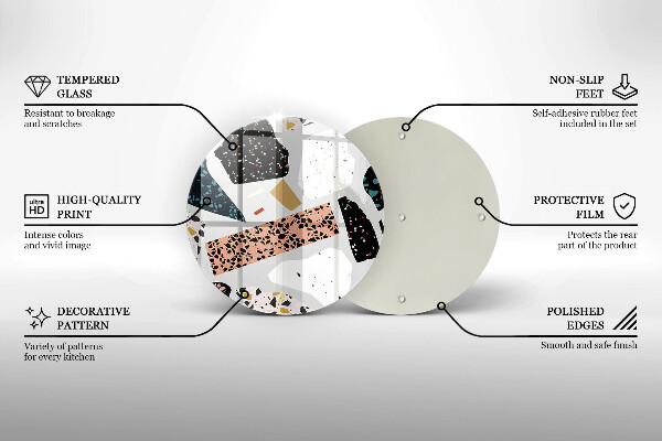 Tagliere in vetro temperato Gres