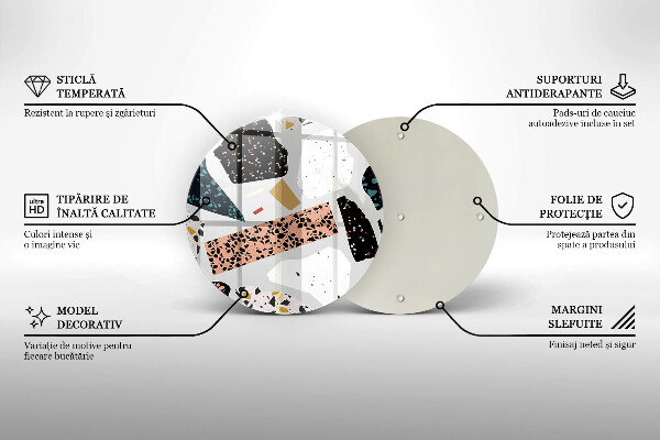 Tagliere in vetro temperato Gres