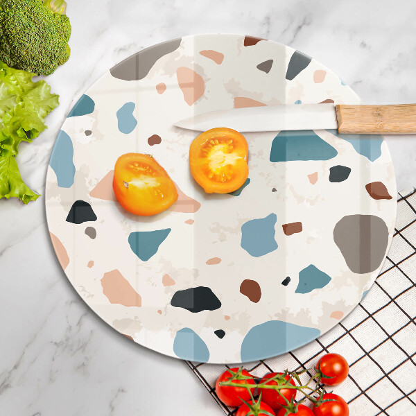 Tagliere in vetro temperato Gres decorativo