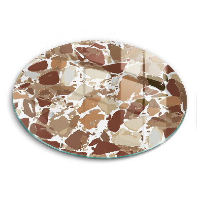 Tagliere in vetro temperato Macchie decorative per pietra