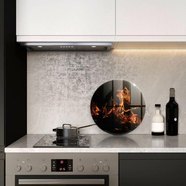 Tagliere in vetro temperato Accendi una fiamma viva