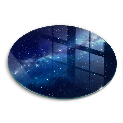 Tagliere in vetro Spazio e stelle