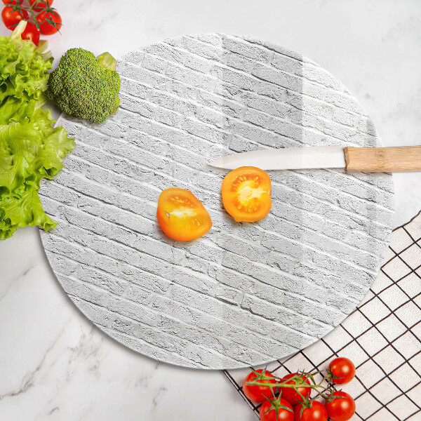 Tagliere in vetro Muro di mattoni