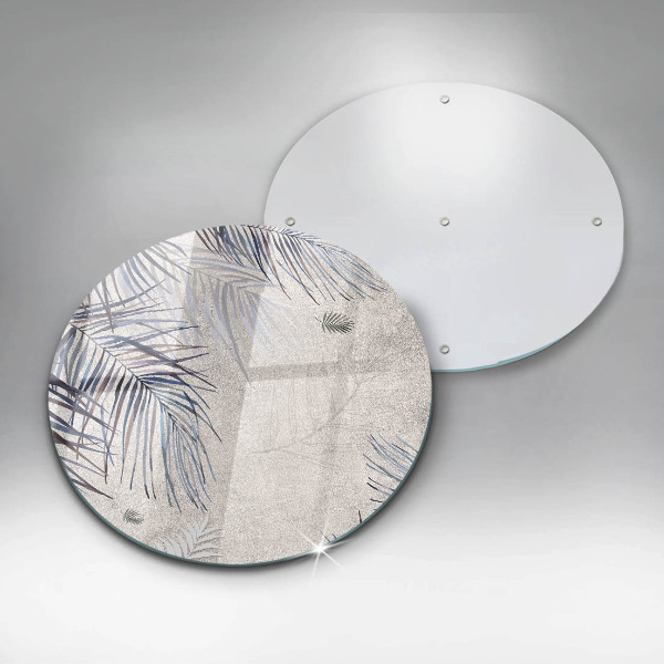 Tagliere in vetro temperato Foglie sottili