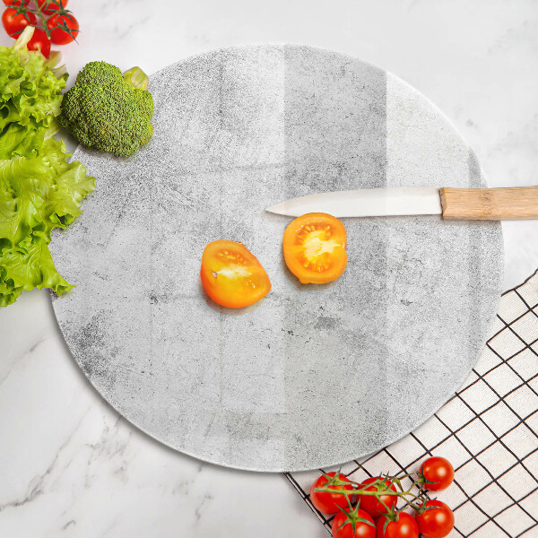 Tagliere in vetro temperato Struttura concreta