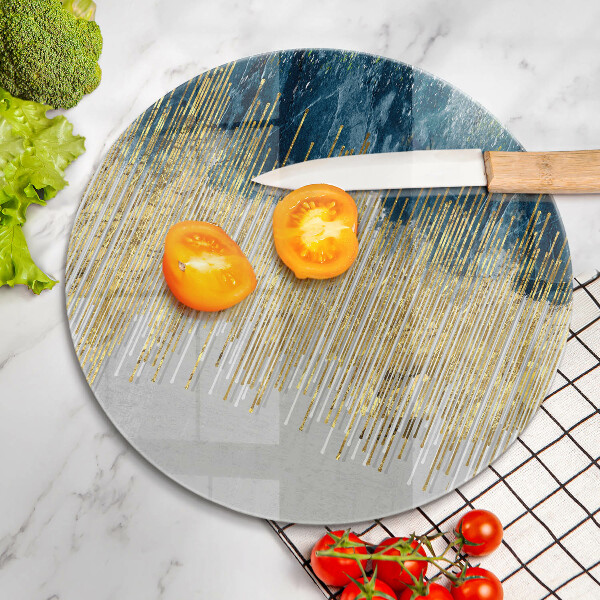 Tagliere in vetro temperato Astrazione del designer