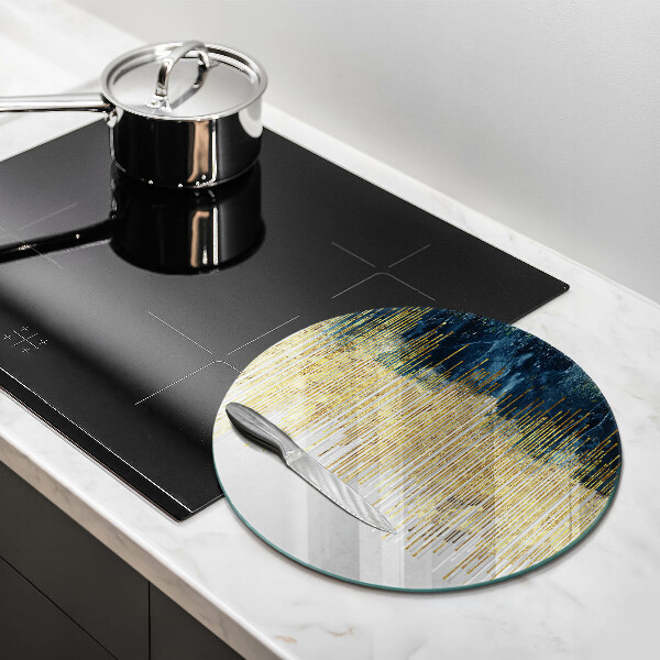 Tagliere in vetro temperato Astrazione del designer