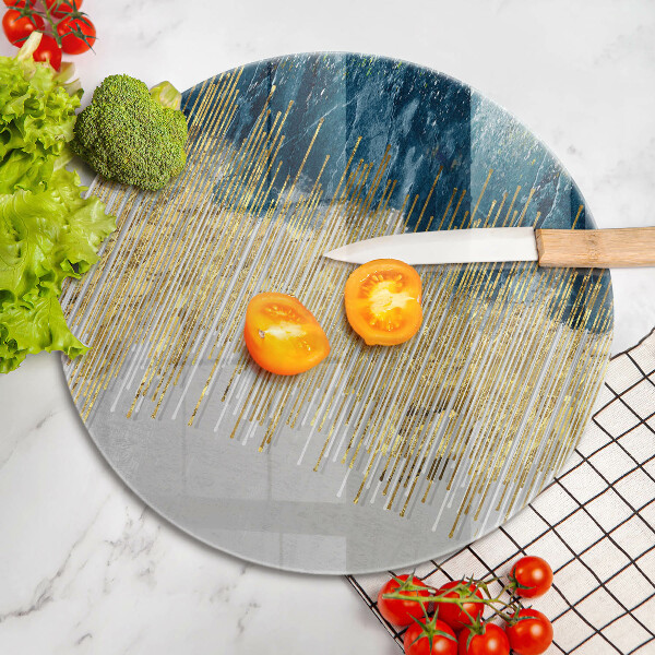 Tagliere in vetro temperato Astrazione del designer