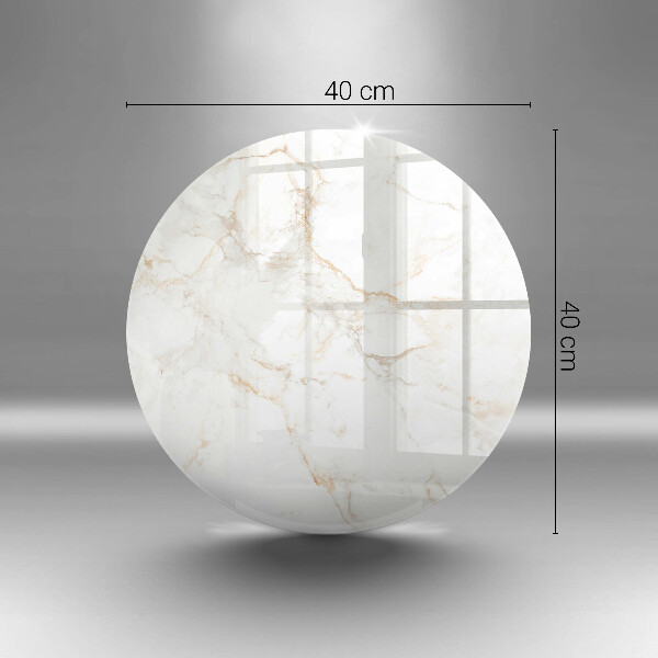 Tagliere in vetro Elegante pietra di marmo