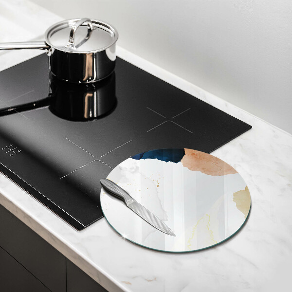 Tagliere in vetro Macchie astratte