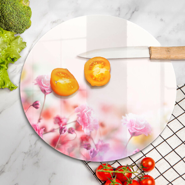 Tagliere in vetro Prato fiorito