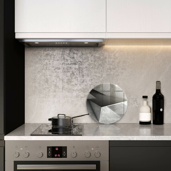 Tagliere in vetro Astrazione concreta