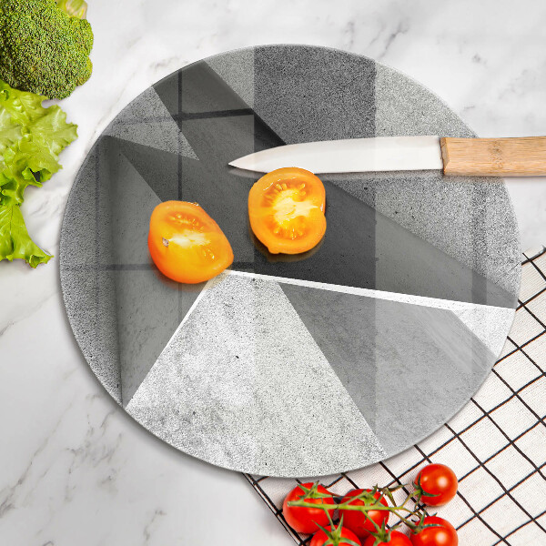 Tagliere in vetro Astrazione concreta