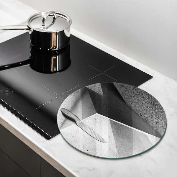 Tagliere in vetro Astrazione concreta