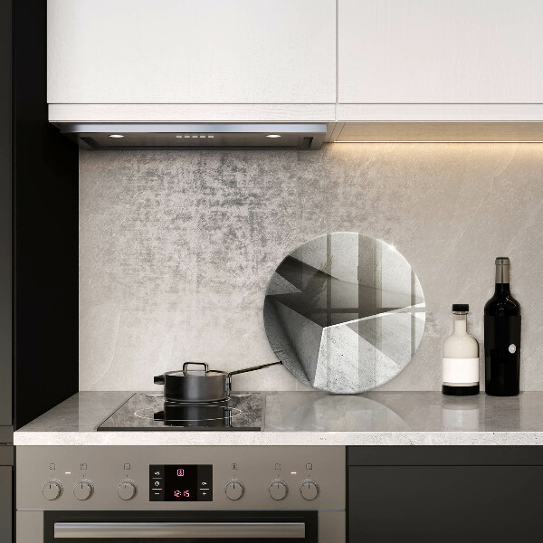 Tagliere in vetro Astrazione concreta