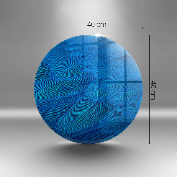 Tagliere in vetro Piume di uccelli