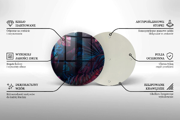 Tagliere in vetro Giungla oscura