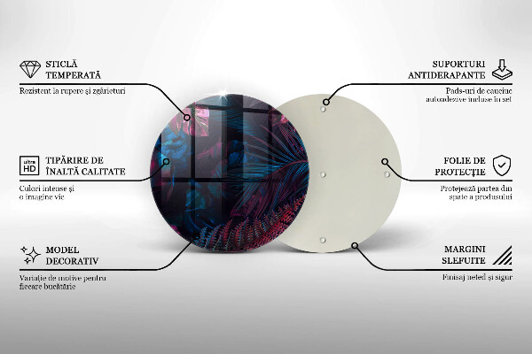 Tagliere in vetro Giungla oscura