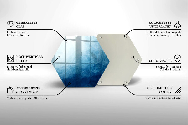 Tagliere in vetro Sfondo astratto