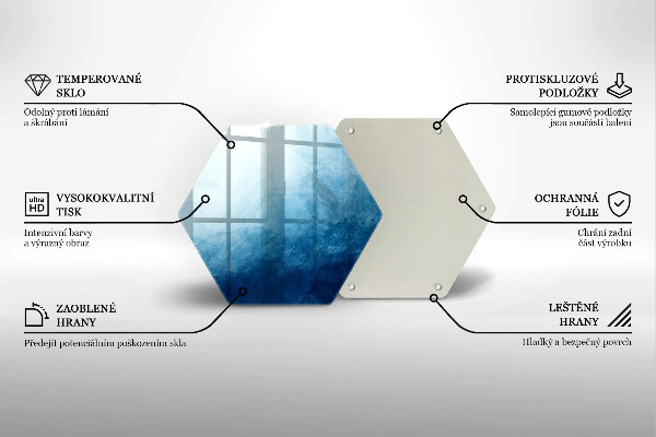 Tagliere in vetro Sfondo astratto