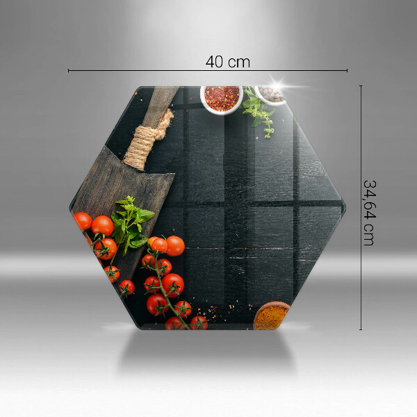 Tagliere in vetro Pomodorini